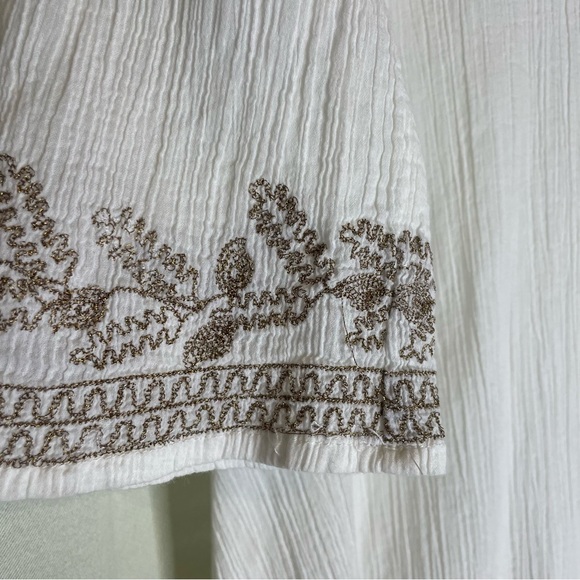 Old Navy Cotton Gauge Embroidered Tunic - Picture 8 of 10